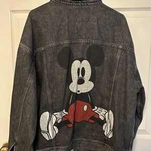 Mickey AE Black Jean Jacket